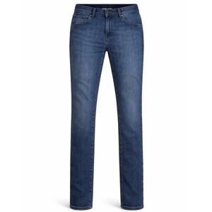 Volcom Vorta Jeans Mens 34 Dark Wash Blue Slim Straight Leg Stretch A1931403